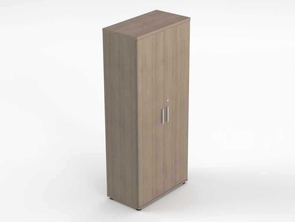 Quando Executive Cupboard Grey Oak Finish 1833Mm