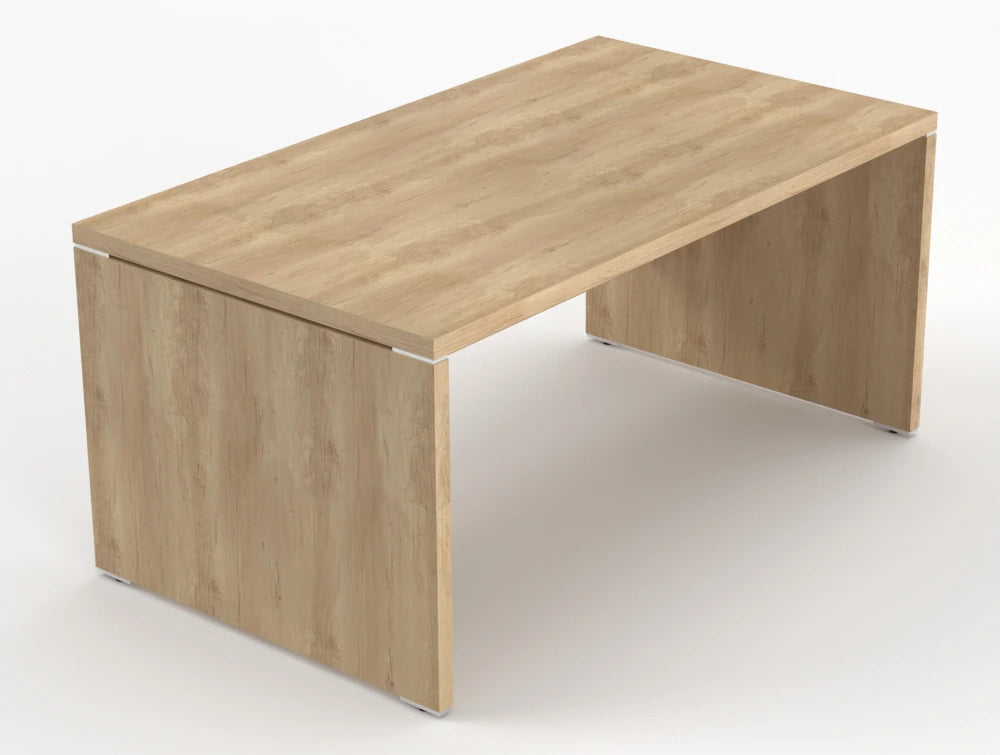 Quando Executive Desk Natural Oak Finish 1600Mm