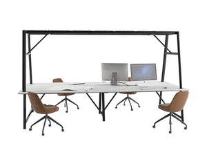 Relic Cloud Outdoor Themed Meeting Room Table With Monitors