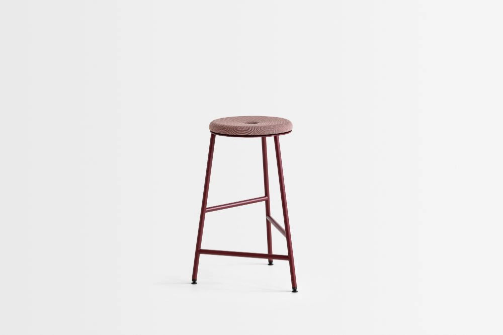 Rotor Upholstered Bar Stool 4