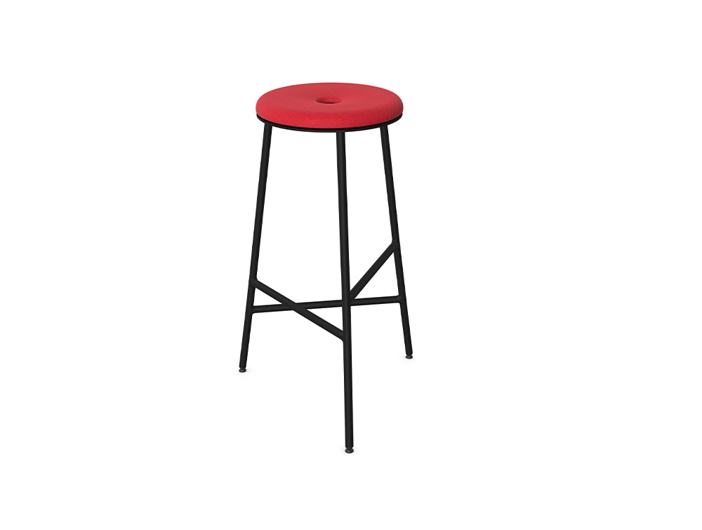 Rotor Upholstered Bar Stool