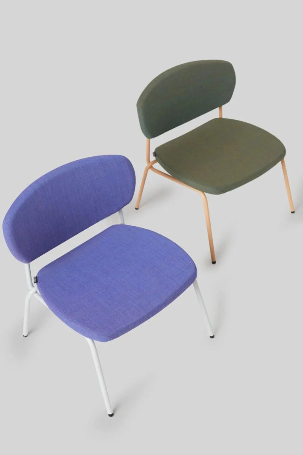 Samoo Upholstered Chair with Metal Legs 12