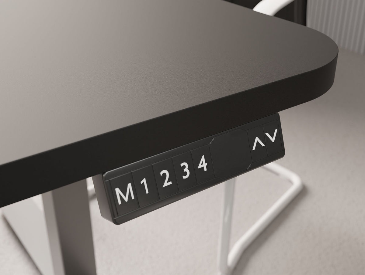 Smart Office Workstation Motorised Desk Memory Preset Keypad 2