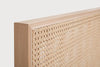 Solo F Rattan Freestanding Screen Top Corner Detail