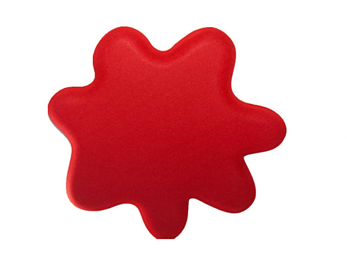 Soundtect Recycled Splat Acoustic Wall Panel Red