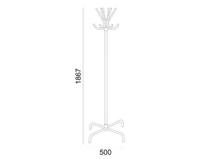 Sove Metal Coat Stand Dimensions