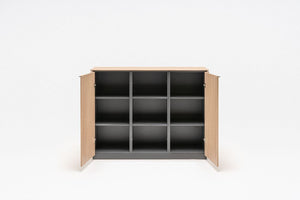 Status Executive Low Storage with Glass Doors 3