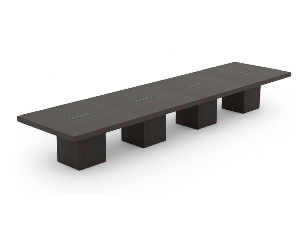 T45 Rectangular Shaped Meeting Room Table with Cube Legs 2