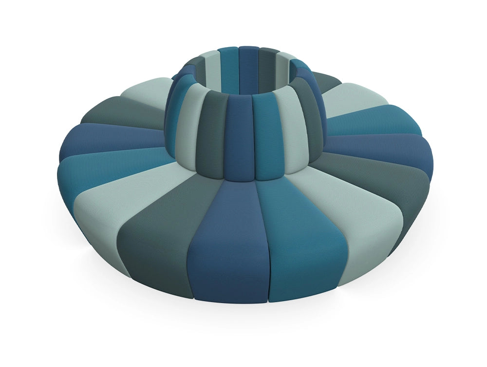 Terry 360 Degree Convex Modular Lounge Seating