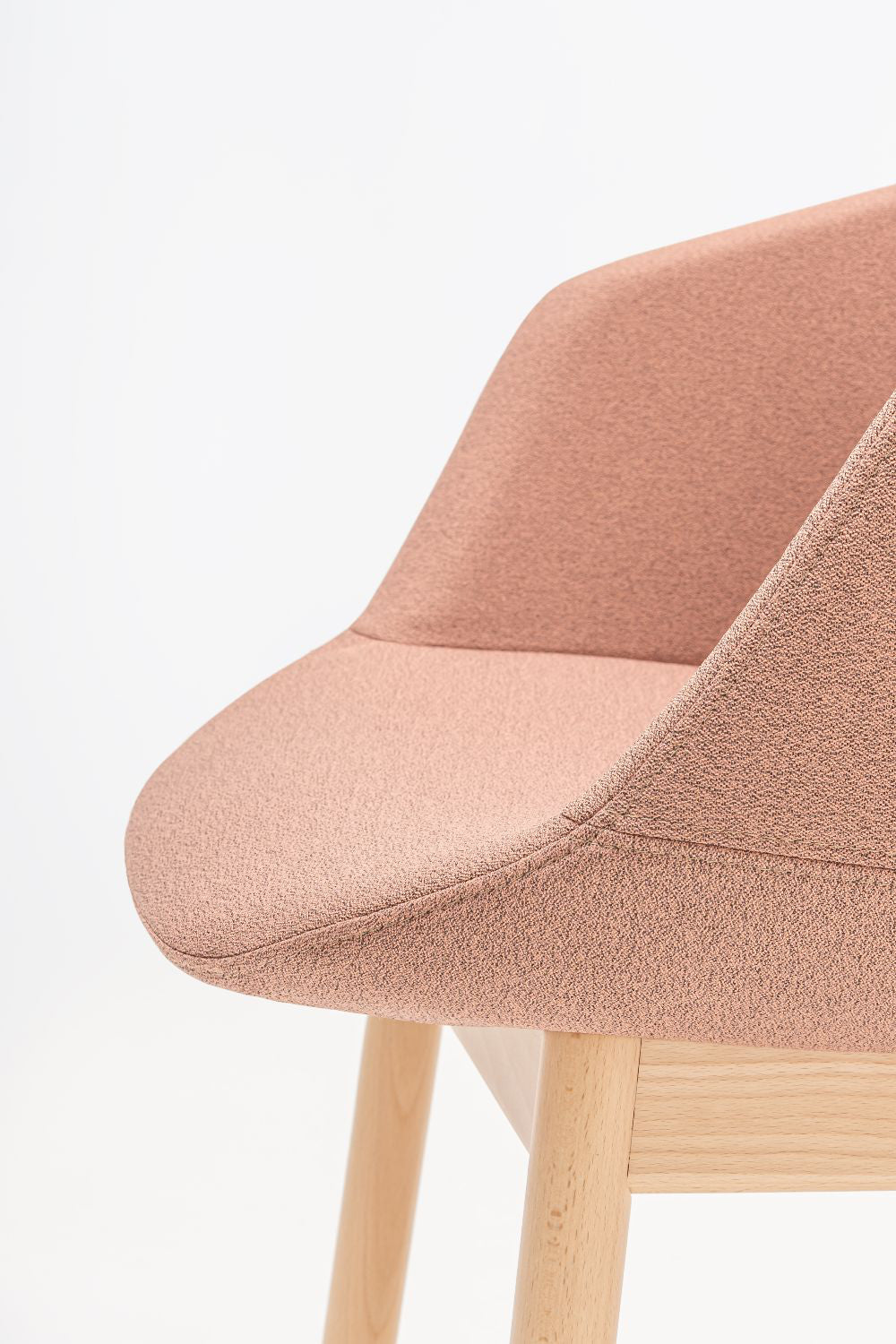 Ultra Four Wooden Base Chair Detail