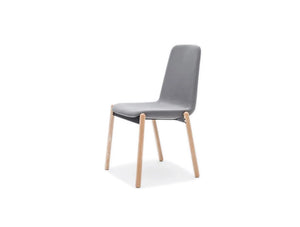 Ultra Kw Chair With Upholstered Finish And 4 Star Wooden Base