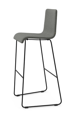 Vibe Stool With Skid Frame Base 2