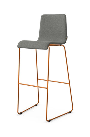 Vibe Stool With Skid Frame Base 5