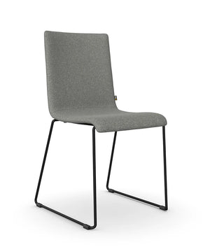 Vibe Visitor Chair With Skid Frame Base