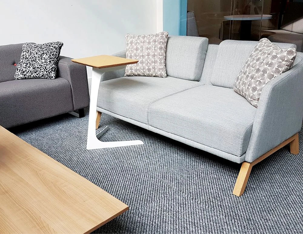 Walter 2 Seater Classic Sofa with Laptop Table