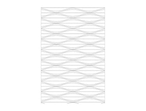 Wave 3D Cork Wall Covering 2