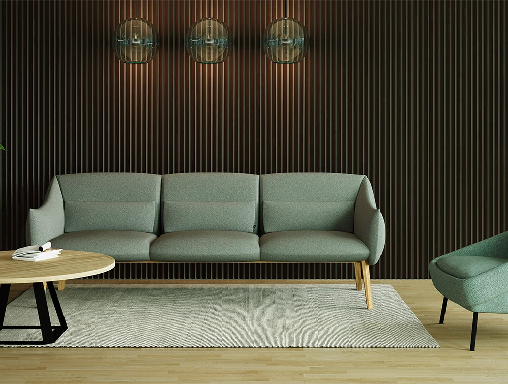 Board Room with Wooden Slats 2