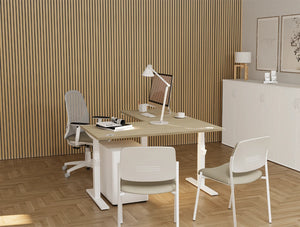 Media Meeting Room With Wooden Slats 2