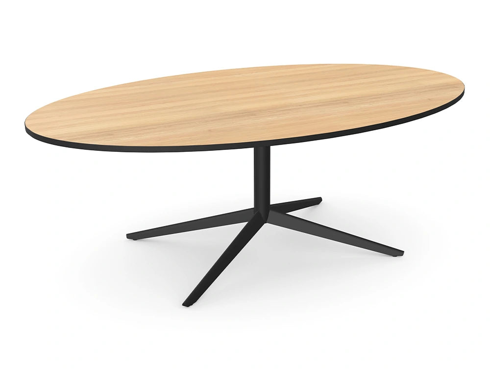 Ws.D Harmon Ellipse Table with 4-Star Base