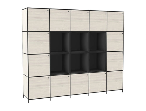 Ws.D Ionic Bookcase with Storage