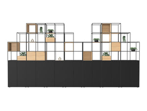 WsD Ionic Cube 7x Double Grid Stepped Zoning System on Tall Storage 2