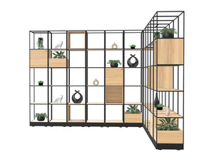 WsD Ionic Cube Corner Zoning System on MFC Base 2