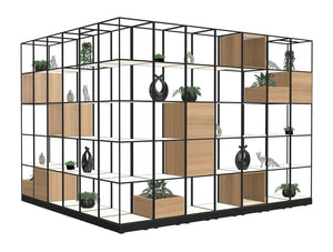 WsD Ionic Cube Corner Zoning System on MFC Base 3