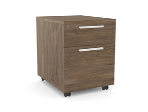 WsD Key 2 Drawer Pedestal Rock Oak