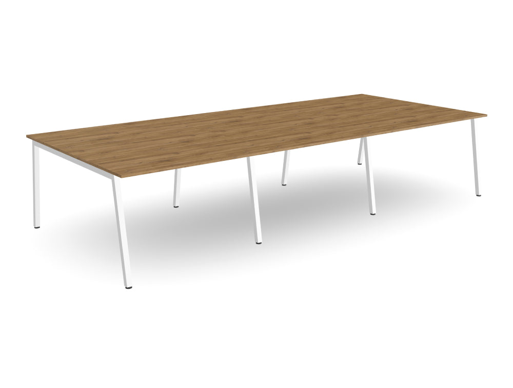 WsD Key 3 Piece Meeting Table with A Legs