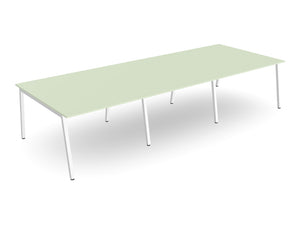 WsD Key 3 Piece Meeting Table with A Legs