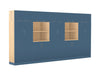WsD Key Storage Modular 5-Level Cupboard with Half-Closed Storage and High Cabinet
