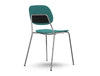 Ws.D Line Upholstered Chair with 4 Chrome Legs 2