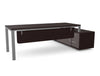 Ws.D PROfil Executive Desk with Sharp Edge Credenza - Right - 2