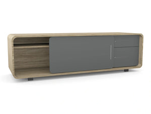 Ws.D Profil Curved Credenza Unit with Right Door Orientation