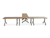 WsD Twister Mobile Tilt Modular T Shaped Collaborative Table 3