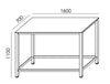Wuteh High Top Table Dimensions