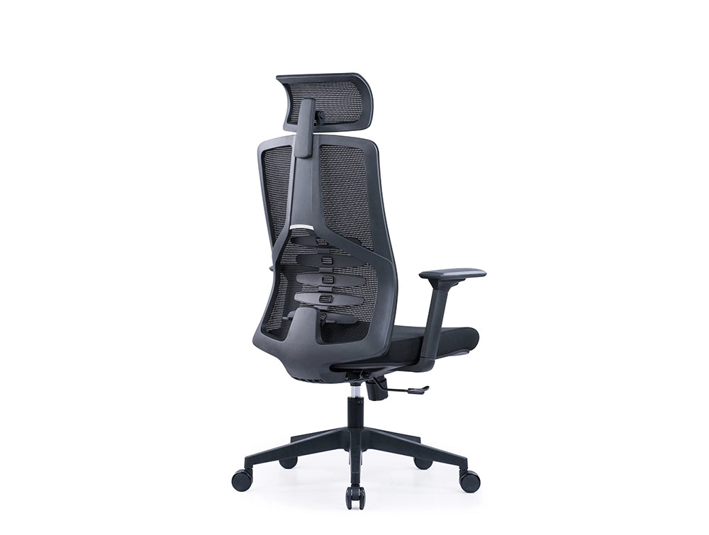 X44 Mesh Back Operator Chair with S Shape Backrest 9