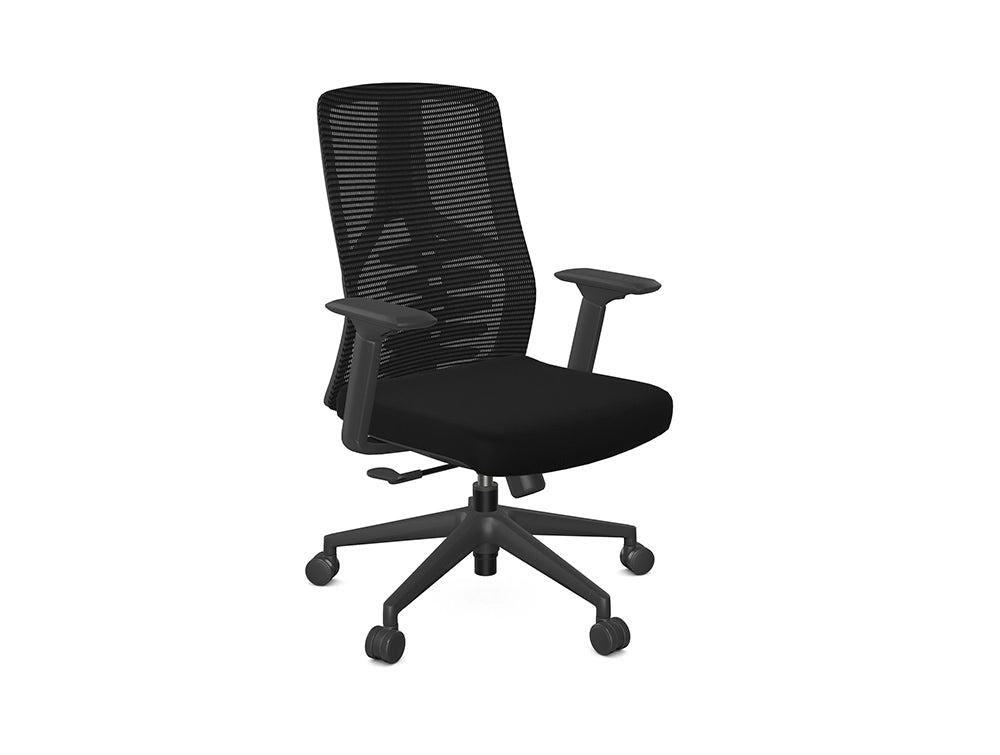 X44 Mesh Back Operator Chair with S Shape Backrest